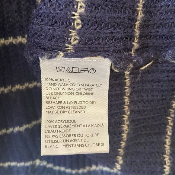 Urban Outfitters-Stripped Dolman Sleeve Lightweight Pullover (size:Large) - Picture 7 of 8